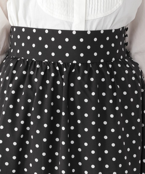 studio CLIP（スタディオクリップ）の「《高山都さんコラボ》ココロとカラダまっすぐスカート（スカート・レディース・ブラック/ブラウン/レオパード/ドット・MEDIUM/LARGE）」の19枚目の写真