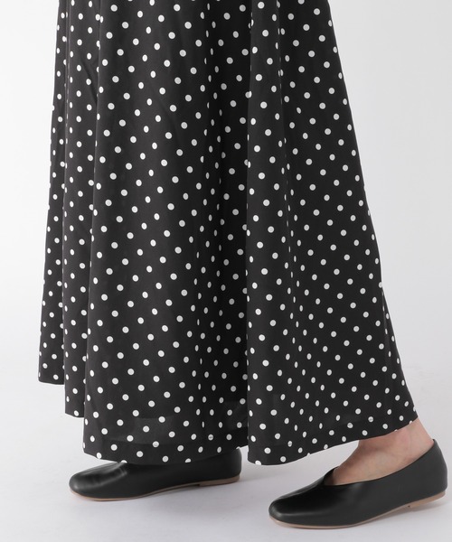 studio CLIP（スタディオクリップ）の「《高山都さんコラボ》ココロとカラダまっすぐスカート（スカート・レディース・ブラック/ブラウン/レオパード/ドット・MEDIUM/LARGE）」の12枚目の写真