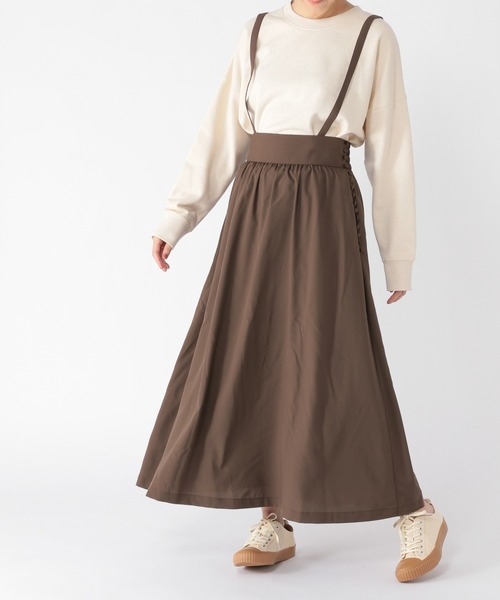 studio CLIP（スタディオクリップ）の「《高山都さんコラボ》ココロとカラダまっすぐスカート（スカート・レディース・ブラック/ブラウン/レオパード/ドット・MEDIUM/LARGE）」の14枚目の写真