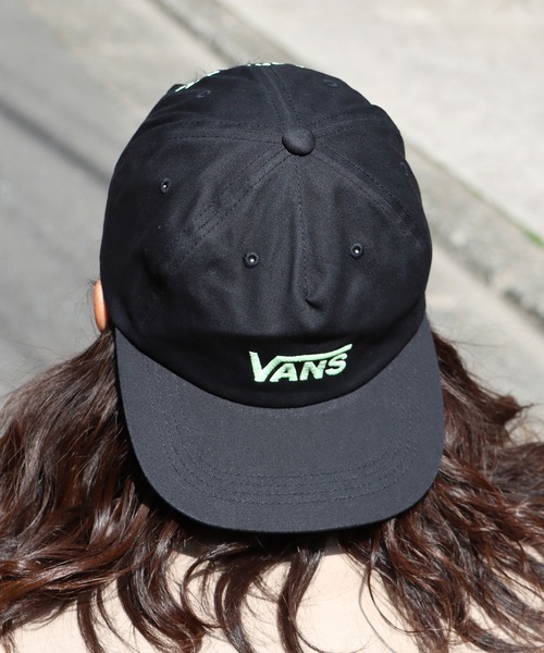 VANS(バンズ)の「VANS/ヴァンズ M PHOSPHORESCENE EMBRO FLY CAP 蓄光キャップ(キャップ・メンズ・ブラック/グレー/ターコイズブルー・FREE)」の1枚目の写真