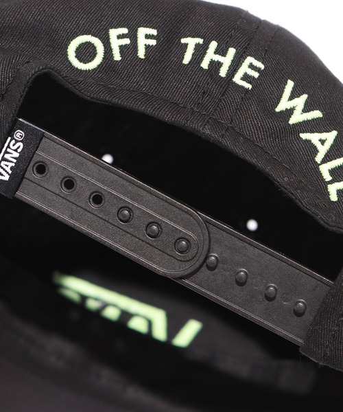 VANS(バンズ)の「VANS/ヴァンズ M PHOSPHORESCENE EMBRO FLY CAP 蓄光キャップ(キャップ・メンズ・ブラック/グレー/ターコイズブルー・FREE)」の4枚目の写真