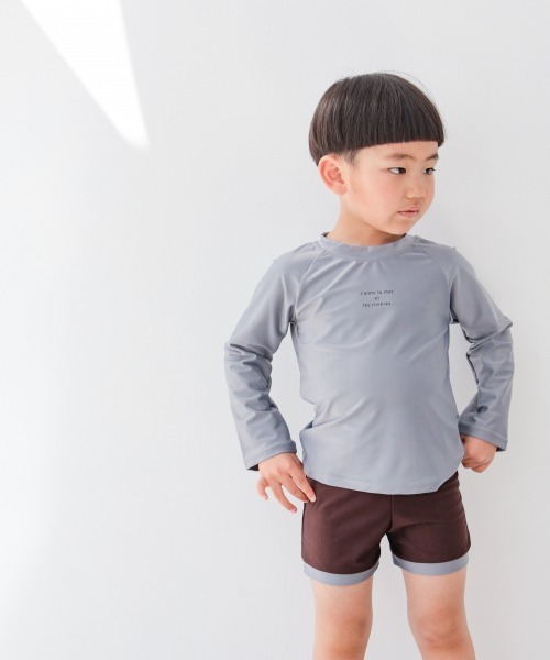 LOWRYS FARM（ローリーズファーム）の「ＳＷＩＭセットアップ　938374（水着・キッズ・ブルー/グリーン・MEDIUM/LARGE/X-LARGE）」の2枚目の写真