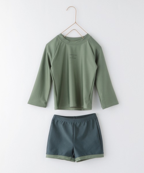 LOWRYS FARM（ローリーズファーム）の「ＳＷＩＭセットアップ　938374（水着・キッズ・ブルー/グリーン・MEDIUM/LARGE/X-LARGE）」の9枚目の写真