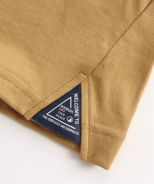 BREEZE（ブリーズ）の「ビッグシルエット無地Ｔシャツ_吸水速乾（Tシャツ/カットソー・キッズ・グリーン/ベージュ/マスタード/レインボー/チャコール/ブルー・100/110/150/130/90/140/120）」の18枚目の写真