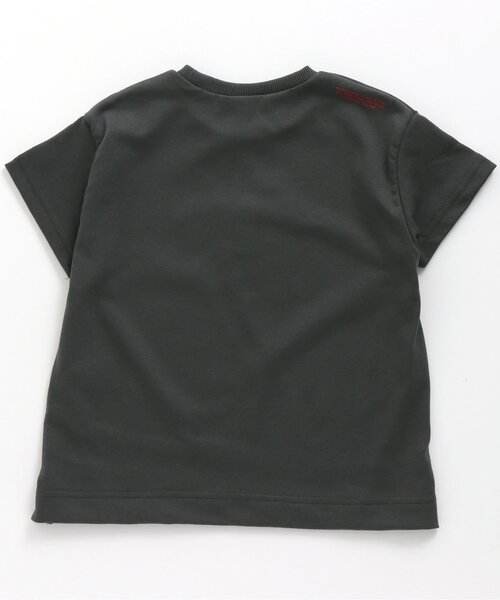 BREEZE（ブリーズ）の「ビッグシルエット無地Ｔシャツ_吸水速乾（Tシャツ/カットソー・キッズ・グリーン/ベージュ/マスタード/レインボー/チャコール/ブルー・100/110/150/130/90/140/120）」の13枚目の写真