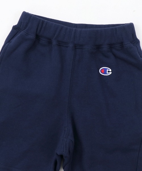 Champion(チャンピオン)の「【Champion/チャンピオン】キッズ ベーシック スウェットショーツ(スウェットパンツ・キッズ・ネイビー/オフホワイト/ベージュ/グレー/ブラック/ブルー・130/160/100/120/110/140/150)」の12枚目の写真