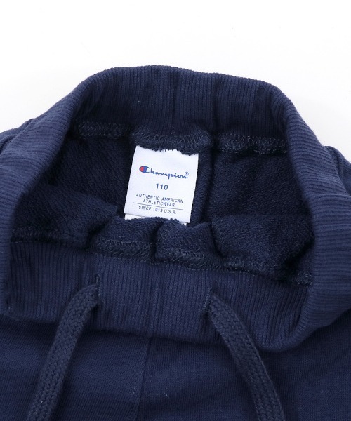 Champion(チャンピオン)の「【Champion/チャンピオン】キッズ ベーシック スウェットショーツ(スウェットパンツ・キッズ・ネイビー/オフホワイト/ベージュ/グレー/ブラック/ブルー・130/160/100/120/110/140/150)」の13枚目の写真