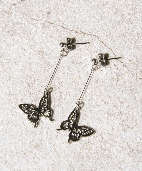NILWAY（ニルウェイ）の「Papillonピアス（ピアス（両耳用）・メンズ・シルバー・FREE）」の3枚目の写真