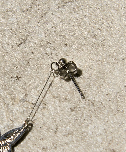 NILWAY（ニルウェイ）の「Papillonピアス（ピアス（両耳用）・メンズ・シルバー・FREE）」の5枚目の写真