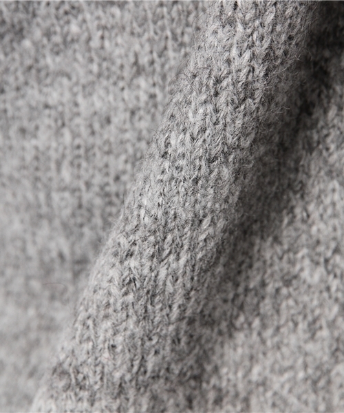 Sheta（シータ）の「背中開きニットチュニック（ニット/セーター・レディース・ベージュ/ブラック/グレー・FREE）」の10枚目の写真