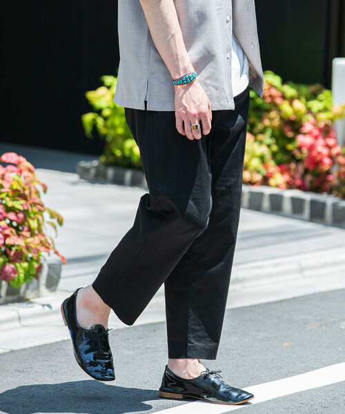 ITEMS URBANRESEARCH（アイテムズ アーバンリサーチ）の「タックパンツ（その他パンツ・メンズ・ネイビー/カーキ/ブラック/ベージュ・LARGE/MEDIUM/X-LARGE/SMALL）」の21枚目の写真