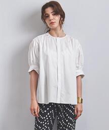 UNITED ARROWS | UGCMD パフスリーブ ノーカラーブラウス(シャツ/ブラウス)