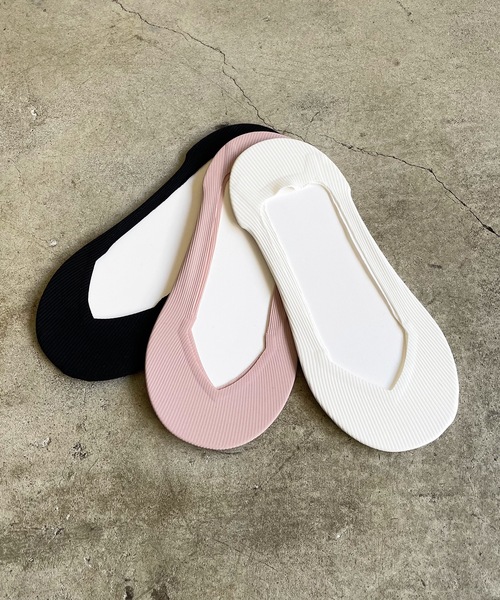 SHIZUTA（シズタ）の「SZT:レディース ぬげにくいカバーソックス 3足セット（ソックス/靴下・レディース・ホワイト系2/グレー系2/ホワイト系1/グレー系1/ブラック/ホワイト系4/ベージュ系2/ピンク/ブラック系4/グレー/ブラック系3/ホワイト/ホワイト系3/ベージュ系1/ブラウン/ブラック系2/ベージュ系4/ベージュ/ブラック系1/ベージュ系3・FREE）」の11枚目の写真