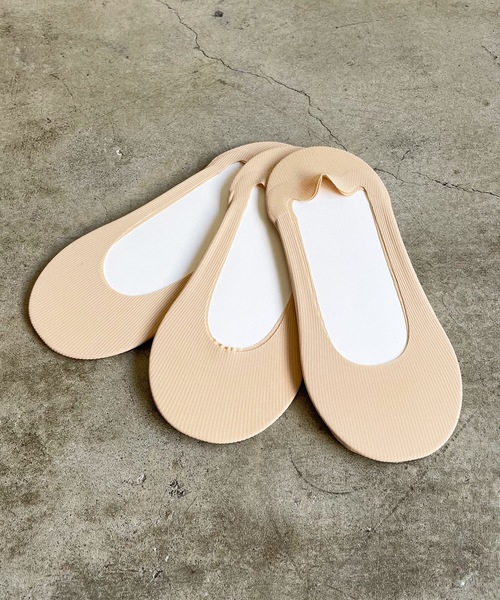 SHIZUTA（シズタ）の「SZT:レディース ぬげにくいカバーソックス 3足セット（ソックス/靴下・レディース・ホワイト系2/グレー系2/ホワイト系1/グレー系1/ブラック/ホワイト系4/ベージュ系2/ピンク/ブラック系4/グレー/ブラック系3/ホワイト/ホワイト系3/ベージュ系1/ブラウン/ブラック系2/ベージュ系4/ベージュ/ブラック系1/ベージュ系3・FREE）」の16枚目の写真