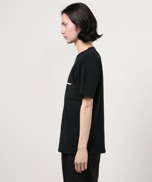 TRAP/U (トラップユー)の「16/-天竺 フロント プリント コットン 半袖 Tシャツ(Tシャツ/カットソー・メンズ・ベージュ/ホワイト/ブラック・L/M)」の10枚目の写真