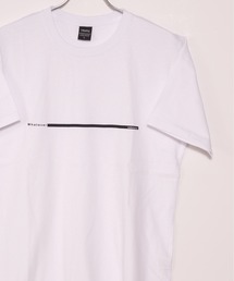 16/-天竺 フロント プリント コットン 半袖 Tシャツ