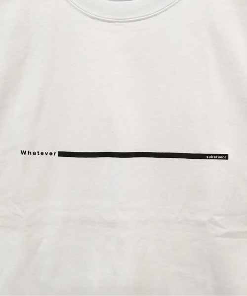 TRAP/U (トラップユー)の「16/-天竺 フロント プリント コットン 半袖 Tシャツ(Tシャツ/カットソー・メンズ・ベージュ/ホワイト/ブラック・L/M)」の4枚目の写真