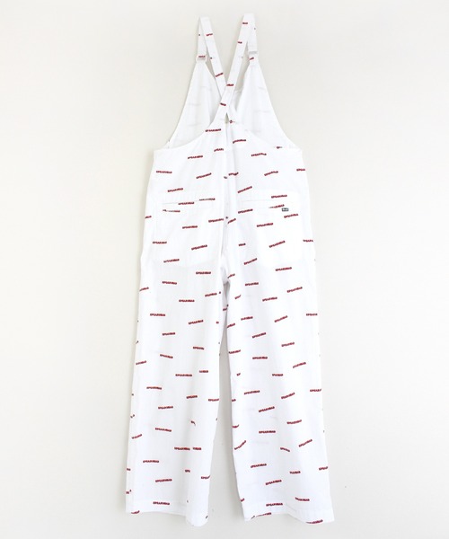 RNA（アールエヌエー）の「O0644 ロゴ柄ルーズサロペット（サロペット/オーバーオール・レディース・ホワイト/サックスブルー/ブラック・MEDIUM）」の5枚目の写真