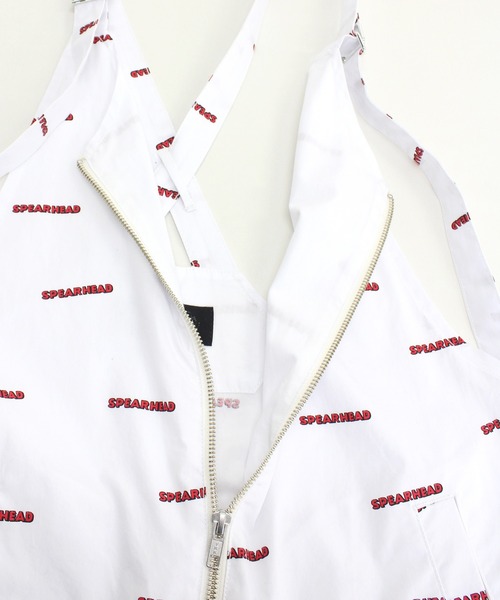 RNA（アールエヌエー）の「O0644 ロゴ柄ルーズサロペット（サロペット/オーバーオール・レディース・ホワイト/サックスブルー/ブラック・MEDIUM）」の16枚目の写真