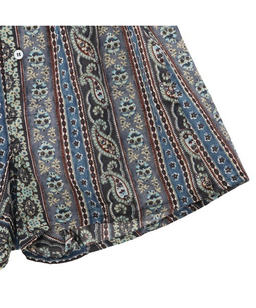 ANONYMOUSISM（アノニマスイズム）の「＿ANONYMOUSISM　布帛トランクス PAISLEY STRIPE（トランクス・メンズ・オレンジ/チャコール・L/XL/M）」の6枚目の写真