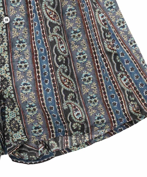 ANONYMOUSISM（アノニマスイズム）の「＿ANONYMOUSISM　布帛トランクス PAISLEY STRIPE（トランクス・メンズ・オレンジ/チャコール・L/XL/M）」の10枚目の写真