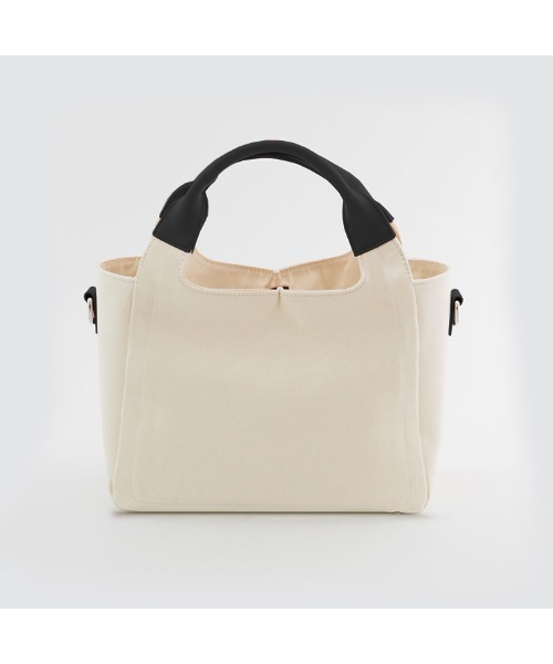 DIAVEL（ディアベル）の「マイクロスタッズトートバッグ【Sサイズ】（トートバッグ・レディース・ホワイト×レッド/ホワイト×ブラック・SMALL）」の12枚目の写真