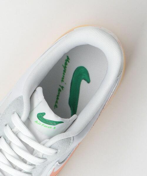 NIKE（ナイキ）の「NIKE（ナイキ）FLYLEATHER AIR FORCE 1 Mayumi Yamase■■■（スニーカー・メンズ・ホワイト・28cm/28.5cm/27cm/26.5cm/27.5cm/26cm）」の4枚目の写真