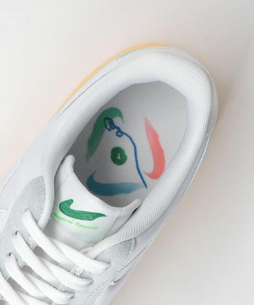 NIKE（ナイキ）の「NIKE（ナイキ）FLYLEATHER AIR FORCE 1 Mayumi Yamase■■■（スニーカー・メンズ・ホワイト・28cm/28.5cm/27cm/26.5cm/27.5cm/26cm）」の5枚目の写真