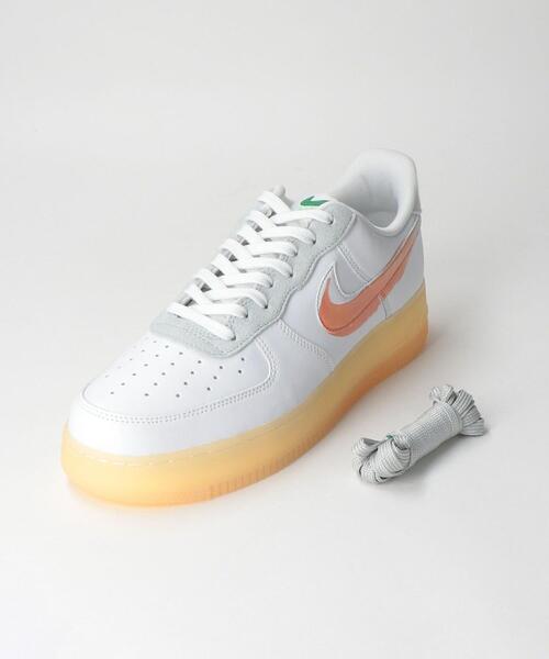 NIKE（ナイキ）の「NIKE（ナイキ）FLYLEATHER AIR FORCE 1 Mayumi Yamase■■■（スニーカー・メンズ・ホワイト・28cm/28.5cm/27cm/26.5cm/27.5cm/26cm）」の6枚目の写真