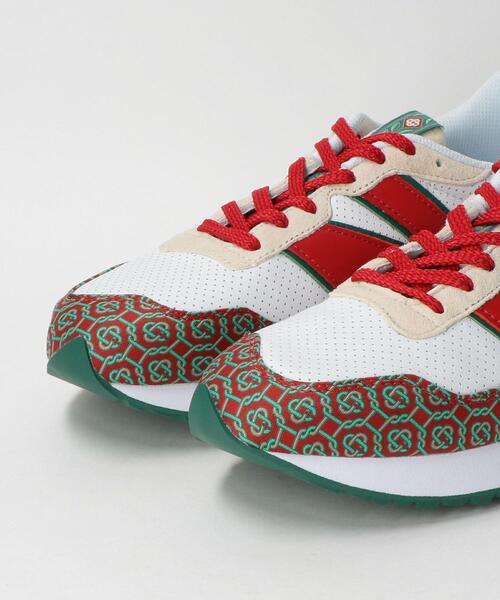 NEW BALANCE（ニューバランス）の「＜Casablanca × New Balance＞MS237 "AFTER THE RAIN COMES THE RAINBOW"（スニーカー・メンズ・ワインレッド・28.5cm/26cm/29cm/23cm/23.5cm/24cm/24.5cm/25cm/26.5cm/27cm/27.5cm/28cm）」の5枚目の写真