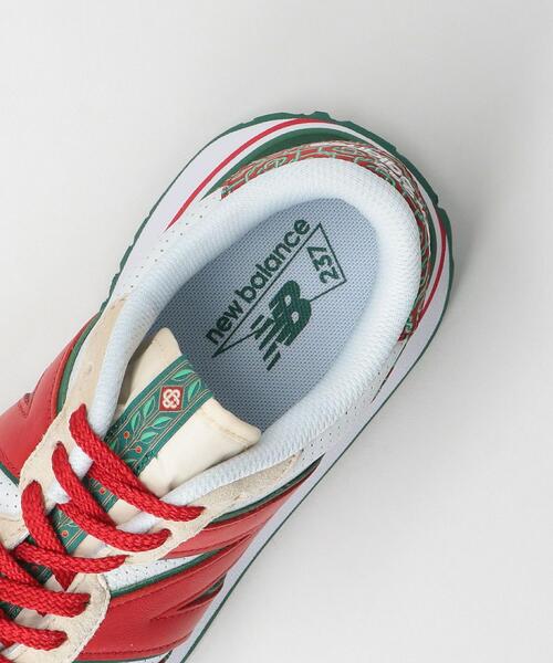 NEW BALANCE（ニューバランス）の「＜Casablanca × New Balance＞MS237 "AFTER THE RAIN COMES THE RAINBOW"（スニーカー・メンズ・ワインレッド・28.5cm/26cm/29cm/23cm/23.5cm/24cm/24.5cm/25cm/26.5cm/27cm/27.5cm/28cm）」の3枚目の写真
