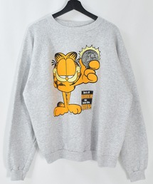 【ヴィンテージ古着】Garfield/ガーフィールド プリント クルーネックスウェット