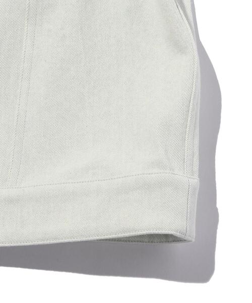 SECOND/LAYER（セカンドレイヤー）の「＜SECOND LAYER＞ MACCHA TRUCKER JKT/トラッカージャケット（デニムジャケット・メンズ・ライトグレー・48/46）」の5枚目の写真