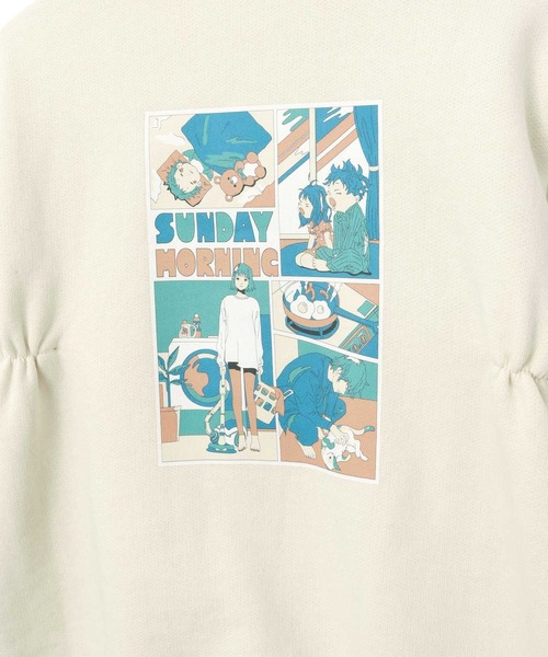 MAKE YOUR DAY(メイクユアデイ)の「ファミリー裏起毛カバーオール■70.80cm(ロンパース・キッズ・ブラック/アイボリー・70/80)」の16枚目の写真
