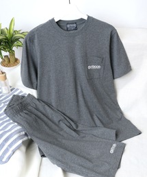 OUTDOOR PRODUCTS（アウトドアプロダクツ）の「OUTDOOR PRODUCTS Ｔシャツ×ハーフパンツ/2点セットアップ/ワンマイルウェア（ルームウェア/パジャマ・メンズ）」