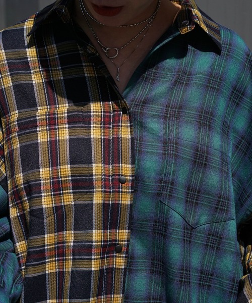 AULA AILA（アウラアイラ）の「AULA AILA（アウラ アイラ）別注3WAYチェックシャツドレス（シャツワンピース・レディース・チェック・FREE）」の15枚目の写真