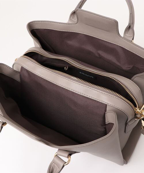 NATURAL BEAUTY BASIC（ナチュラルビューティーベーシック）の「サイドアップショルダー（ショルダーバッグ・レディース・ベージュ/グレー/マスタード・ﾌﾘ-）」の7枚目の写真