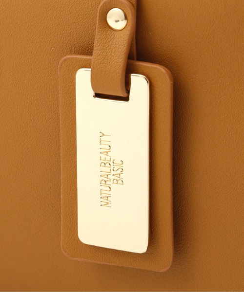 NATURAL BEAUTY BASIC（ナチュラルビューティーベーシック）の「サイドアップショルダー（ショルダーバッグ・レディース・ベージュ/グレー/マスタード・ﾌﾘ-）」の20枚目の写真