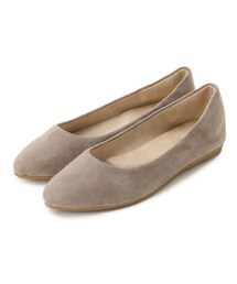 SHOO・LA・RUE | 【人間工学】楽ちんフラットパンプス(その他シューズ)