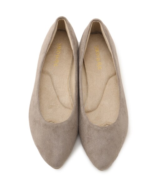 SHOO・LA・RUE（シューラルー）の「◆【人間工学】楽ちんフラットパンプス（その他シューズ・レディース・グリーン系その他5/イエロー系9/チャコール/ピンク系9/ベージュ系その他7/パープル系5/レンガ/ブラック/サンドベージュ/ブラウン系・25/40/45/30/35/50）」の14枚目の写真