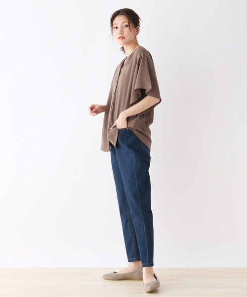 SHOO・LA・RUE（シューラルー）の「◆【人間工学】楽ちんフラットパンプス（その他シューズ・レディース・グリーン系その他5/イエロー系9/チャコール/ピンク系9/ベージュ系その他7/パープル系5/レンガ/ブラック/サンドベージュ/ブラウン系・25/40/45/30/35/50）」の17枚目の写真