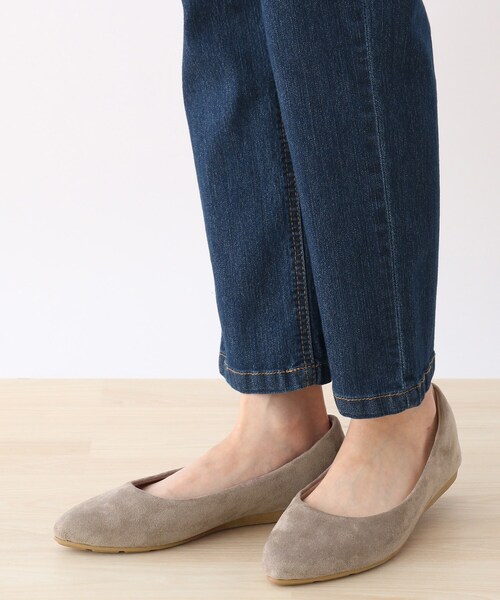 SHOO・LA・RUE（シューラルー）の「◆【人間工学】楽ちんフラットパンプス（その他シューズ・レディース・グリーン系その他5/イエロー系9/チャコール/ピンク系9/ベージュ系その他7/パープル系5/レンガ/ブラック/サンドベージュ/ブラウン系・25/40/45/30/35/50）」の22枚目の写真