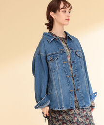 Ray BEAMS | LEVI’S(R) / SHACKET TRUCKER ジャケット(デニムジャケット)