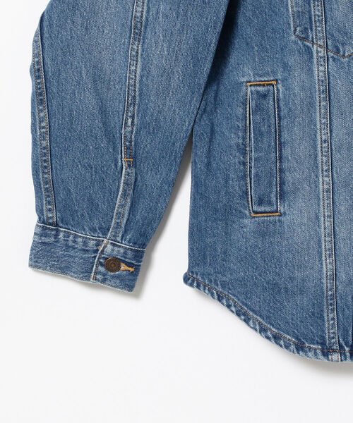 Ray BEAMS（レイビームス）の「LEVI’S(R) / SHACKET TRUCKER ジャケット（デニムジャケット・レディース・ブルー系その他4・ONE SIZE）」の8枚目の写真