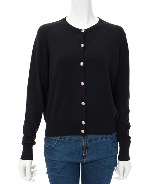 Edit Sheen（エディットシーン）の「ゴールドボタンカーディガン（カーディガン/ボレロ・レディース・ブラック/ネイビー/グリーン・MEDIUM）」の22枚目の写真