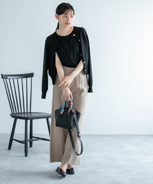 Edit Sheen（エディットシーン）の「ゴールドボタンカーディガン（カーディガン/ボレロ・レディース・ブラック/ネイビー/グリーン・MEDIUM）」の17枚目の写真