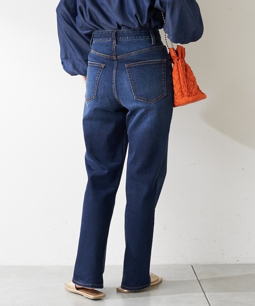 CIAOPANIC TYPY（チャオパニックティピー）の「【TYPYDENIM】スタイルアップフレアパンツ（デニムパンツ・レディース・ブラック/ネイビー/サックスブルー・SMALL/MEDIUM/LARGE/X-SMALL）」の16枚目の写真