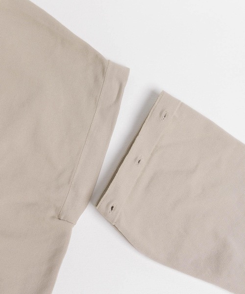 SENSE OF PLACE by URBAN RESEARCH（センスオブプレイスバイアーバンリサーチ）の「スウェットライクMALTI WAYカーディガン（カーディガン/ボレロ・レディース・キャメル/ライトベージュ/ブラック・ONE）」の5枚目の写真