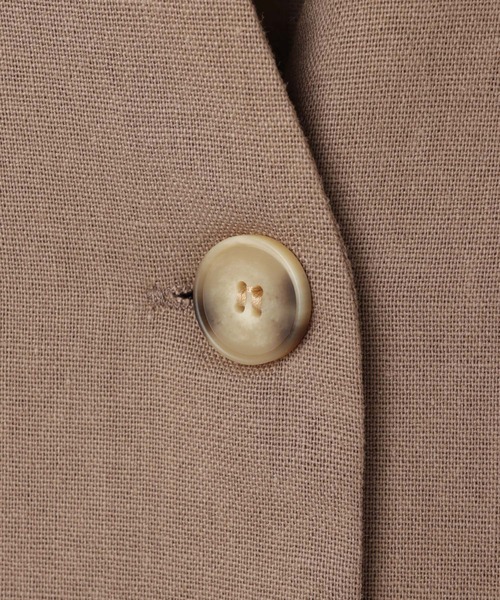 andme（アンドミー）の「レーヨンリネンVネックロングジレ（ベスト・レディース・ブラック/グレー系その他/ブラウン/キナリ/イエロー/レッド・M）」の18枚目の写真