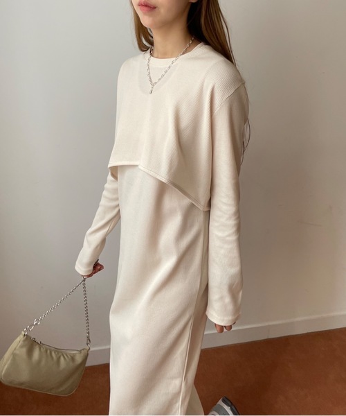 ピウム クロステープワッフルワンピース クロステープワッフルワンピース – pium